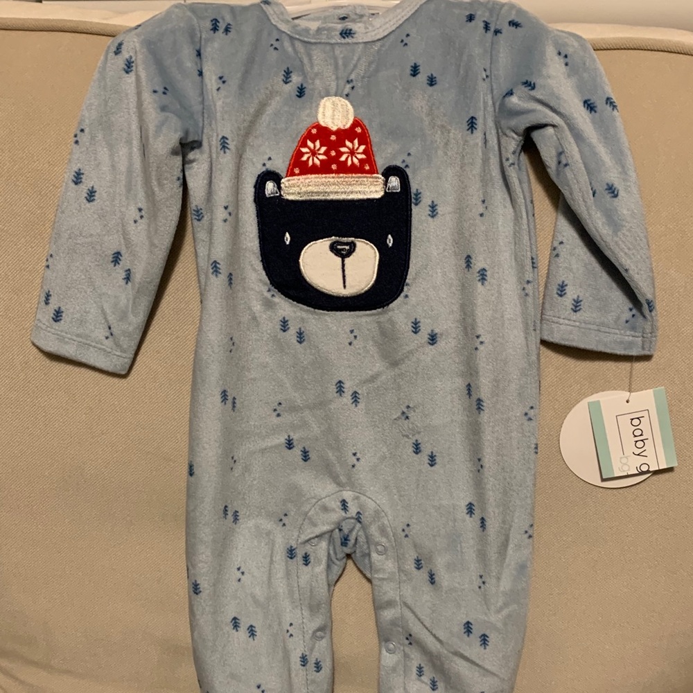 Baby Christmas body suit pajamas